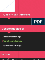 Gender Role Attitiudes