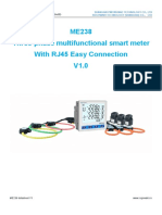 ME238 Three-Phase Multifunctional Smart Meter With RJ45 Easy Connection V1.0