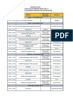 Jadwal Acara Workshop BPKP 1