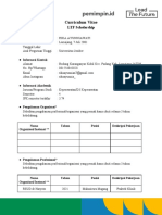 Curriculum Vitae (Kuliah)