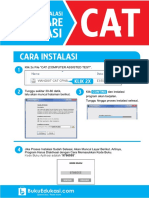 Petunjuk Instalasi Cat