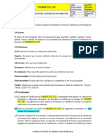 8. f008 Procedimiento de Control de Documentos