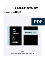 4 Week Lsat Study Schedule 2020