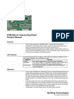 FCM1820-A1 Interlocking Panel Product Manual: Features