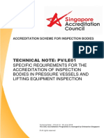 Techncial Note PV LE - Accreditation Scheme For Inspection Bodies