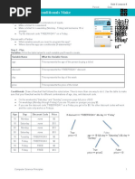 Activity Guide - Conditionals Make - Unit 4 Lesson 8