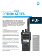 Mototrbo DP E Series: You'Re Completely Connected