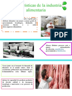 Caracteristicas de La Industria Alimentaria