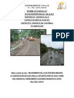 Mejoramiento vía terciaria mediante construcción placa huella tramo Guatemala