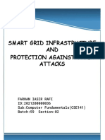 Smart Grid Infrastructure AND Protection Against Cyber Attacks