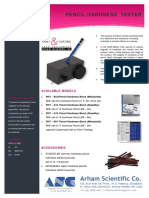 Information Technology Solutions: Pencil Hardness Tester