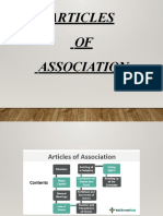 Articles: OF Association