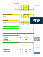 Agitator Power Requirement & Mixing Intensity Calculation