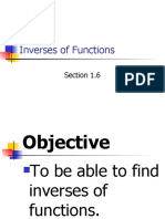 Lesson 4A - Inverses of Functions