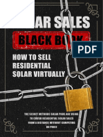 Solar Sales Black Book