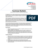 OSHA Exposure To Respirable Crystalline Silica Technical Bulletin 080717
