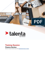 Talenta Finance Module