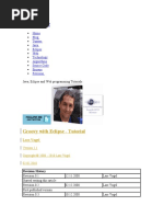 Vogella - De: Groovy With Eclipse - Tutorial