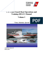 U.S. Coast Guard Boat Operations and Training (BOAT) Manual: "Train, Maintain, Operate"