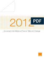 20130327 Document de Reference 2012 Orange
