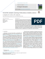 Ecological Informatics: L. Bragagnolo, R.V. Da Silva, J.M.V. Grzybowski