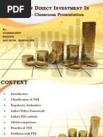 Foreign Direct Investment in India