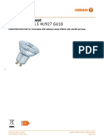 Product Datasheet: P DIM PAR16 5.5 W/927 GU10