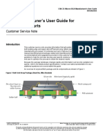 BGA Manufacturer's User Guide For Micron BGA Parts: Customer Service Note
