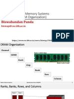 CS698Y: Modern Memory Systems Lecture-15 (DRAM Organization)