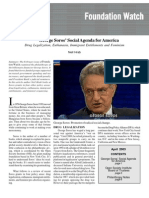 George Soros’ Social Agenda for America