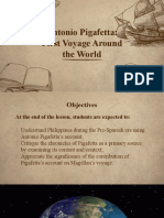 LP2 Antonio Pigafetta First Voyage Around The World