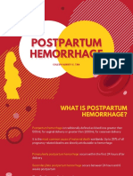 Postpartum Hemorrhage