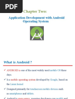 Application Development With Android Operating System