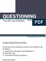 Art of Questioning