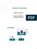 Medicinal Chemistry: Lectures Note 3