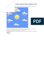 Step 1-: Illustrator Tutorial: Create Simple But Effective Weather Icons in Adobe Illustrator