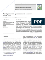 A Strategic Model For Epidemic Control in Aquaculture, Darren M. Green, 2010