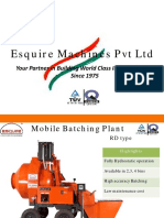 Esquire Machines PVT LTD: Your Partner in Building World Class Infrastructure Since 1975