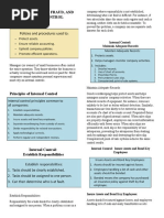 Chapter 8 - Cash, Fraud, and Internal Control Internal Control System