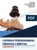 Laporan Perekonomian Provinsi Lampung Februari 2021