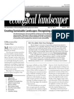 Winter 2007 The Ecological Landscaper Newsletter