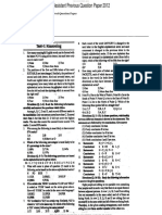 1.RBI Assistants Previous Paper 2012