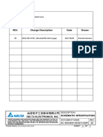 Rev. Change Description Date Drawn: Notes 1. MUST MEET DELTA SPEC. 10000-0162 2. Eltek P/N: N/A 3. Eltek Doc No. N/A