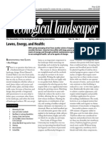 Spring 2007 The Ecological Landscaper Newsletter
