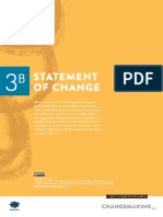 Statement of Change: Changemaking