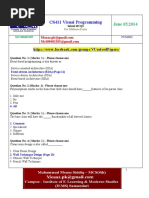 CS411 Midterm Solved MCQs With References by Moaaz