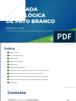 Apresentação Relatório Final Planejamento Cmct&i Pato Branco