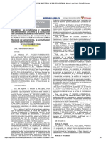 RESOLUCION MINISTERIAL #358-2021-VIVIENDA - Norma Legal Diario Oficial El Peruano