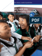 Putting Sexuality Back Into Comprehensive Sexuality Education - 0