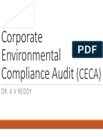 Corporate P Environment Environment Compliance Compliance Tal Tal Audit Audit